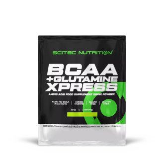 Амінокислота BCAA Scitec BCAA+Glutamine Xpress, 12 грам Кавун