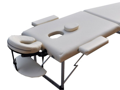 Масажний стіл ZENET ZET-1044 CREAM розмір M 185*70*61