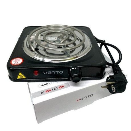 Электроплита одноконфорочная Vento Hot Plate VSP-07-black 1100 Вт черная