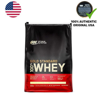 Протеин Optimum Gold Standard 100% Whey, 4.5 кг Клубника