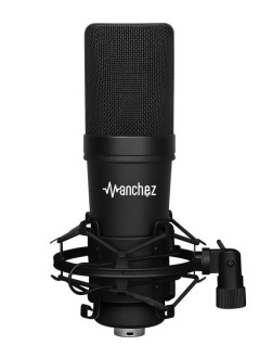Студийный микрофон Manchez MU-5 XLR с &quot;пауком&quot; + чемодан Black