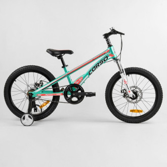 Детский магниевый велосипед 20`` Corso Speedline MG-94526 с магниевой рамой