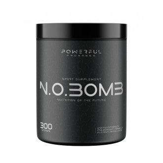 Аминокислота Powerful Progress N.O.BOMB, 300 грамм Яблоко