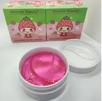 Гідрогелеві патчі Dearme Beauty strawberry екстракт полуниці 60 шт.