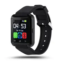 Умные часы Uwatch U8 черный Bluetooth Smart Android/IOS в коробке