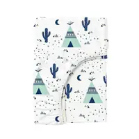 Простынь на резинке в детскую кроватку 70х140 WIGWAM CACTUS