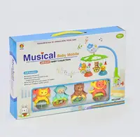 Карусель (мобіль) на ліжечко "Musical Baby Mobile" звукові та світлові ефекти (70437)
