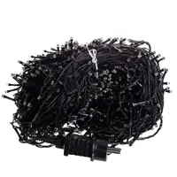 Гирлянда Рождественская фея уличная 100 (м) 1000 LED черный провод Мультиколор CF1000L100MBML