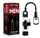 Вакуумная помпа с вибрацией Boss Series: Powerpump MASTER Vibrating - Black&Clear