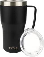 Термокружка Tribe Travel Mug T-FA-0034-black 600 мл чорна