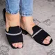 Мюли женские Fashion Aaliyah 2723 40 размер 25,5 см Черный
