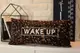 Подушка для дивана бархатная Wake up 50x24 см (52BP_ORG001)