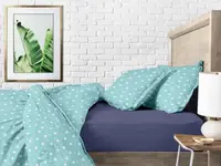 Двухспальный комплект на резинке MINT STARFALL CS5