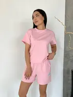 Літній костюм AO010 Рожевий Oversize S-L