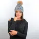 Шапка AGAT2 SH17003 тсерый-сверый
