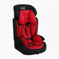 Детское автокресло JOY, система ISOFIX, универсальное, группа 1/2/3. Red and black(156750)