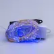 Гирлянда светодиодная конский хвост GarlandoPro 200LED Роса 2м 10 линий Синий 1733010BL