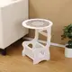 Прикроватный круглый столик с ящичком для мелочей