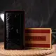 Фактурный горизонтальный женский кошелек из натуральной кожи CANPELLINI 21649 Черный