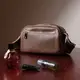 Модная сумка на каждый день с двумя отделениями из натуральной кожи Vintage 22596 Коричневый