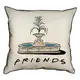 Подушка с мешковины Friends 45x45 см (45PHB_DR002)