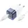 Адаптер сетевой HOCO Type-C to Lightning cable Transparent tribute single-port C125A |1Type-C, PD/QC, 20W/3A|