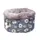 Лежак для кошек Taotaopets 542208 Gray Ромашки спальное место 33*24 cm
