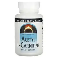 Жиросжигатель Source Naturals Acetyl L-Carnitine 500 mg, 60 таблеток