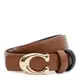Женский кожаный двусторонний ремень Borsa Leather CV1ZK-119br-brown/black
