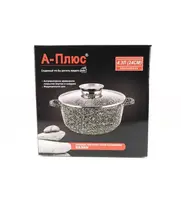 Кастрюля с крышкой A-Plus AP-1470 4.3 л 24 см