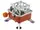 Портативная газовая горелка туристическая Kovar 9207 11.2х11.2х9.5 см