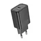 Адаптер сетевой HOCO Gentle single port charger N62 |1Type-C, 30W/3A, PD/QC|