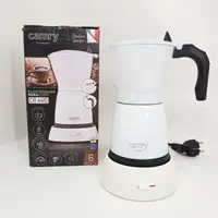 Гейзерная кофеварка электрическая Camry Moka CR 4415 White