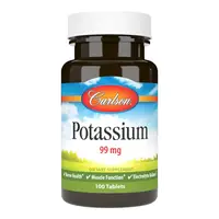 Витамины и минералы Carlson Labs Potassim, 100 таблеток