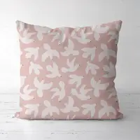 Подушка декоративная Soft Голуби на пастельном фоне 45x45 см (45PST_23M018)