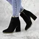 Ботинки женские Fashion Bleki 2179 40 размер 25,5 см Черный