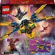 Конструктор LEGO NINJAGO Суперштормовой реактивный самолет Рас и Арин 510 деталей (71833)