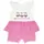 Песочник детский яркий для девочки GABBI PS-19-14-2 Тропики Розовый на рост 86(11689)