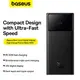 УМБ Baseus Star-Lord Digital Display Fast Charging Power Bank 30000mAh |2USB/Type-C, PD/QC, 30W/3A|