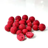 Бойли Adder Carp Boilies AVID Strawberry 200g 16mm Полуниця