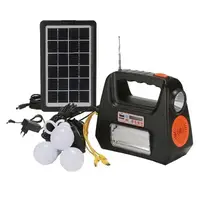 Фонарик светодиодный Bluetooth/MP3/радио солнечная панель акум. 4V9000мА 20*18см Stenson AT-9015B