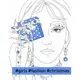 Раскраска "#girls #fashion #christmas" (укр)