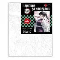 Картина за номерами Santi Demon Slayer Shinobu Kocho 955044 30х40 см