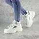Кроссовки женские зимние Fashion Dorf 2246 41 размер 26 см Белый