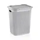 Корзина для белья Ucsan Рlastik M-079-Grey серая
