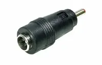 Перехідник до блоку живлення 3.5x1.35mm з 5.5x2.1(2.5)mm (Female) (A class) 1 день гар.