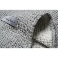 Покривало Lotus Home - Sia muslin dark grey-light grey 220*240