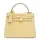 Женская кожаная сумка Borsa Leather K1EZE3167ye-yellow