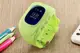 Умные детские часы с GPS UWatch Q50 Белый Салатовый