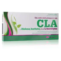 Жиросжигатель Olimp CLA with Green Tea plus L-Carnitine, 60 капсул